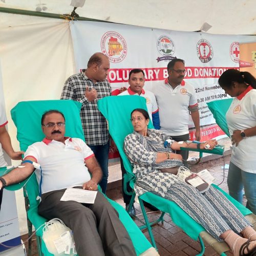 Telangana Association of Uganda TAU - Blood Donation Camp