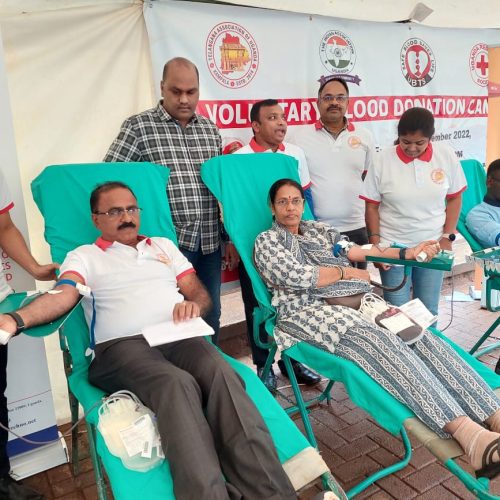 Telangana Association of Uganda TAU - Blood Donation Camp