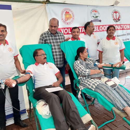 Telangana Association of Uganda TAU - Blood Donation Camp