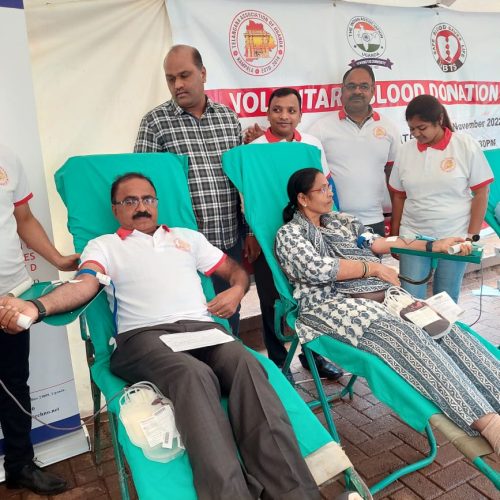 Telangana Association of Uganda TAU - Blood Donation Camp