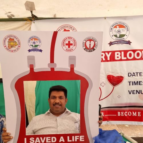 Telangana Association of Uganda TAU - Blood Donation Camp